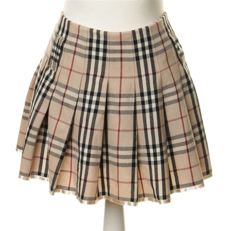 women's burberry plaid skirt|burberry plaid pleated skirt.